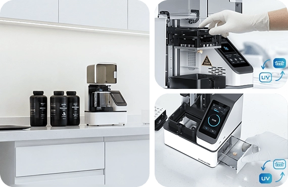 Compact Dental 3D Printer